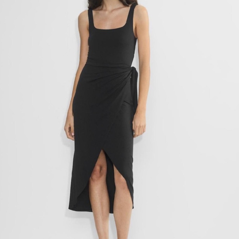 Aritzia Wilfred Saturn midi dress